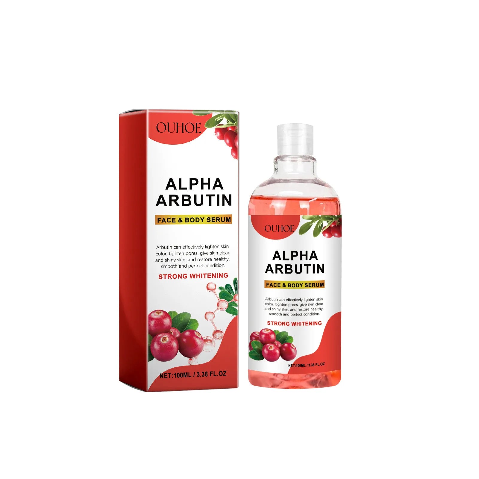 سيروم الوجه بحمض الهيالورونيك، فيتامين C، و – لتصحيح البقع الداكنة وشد المسام