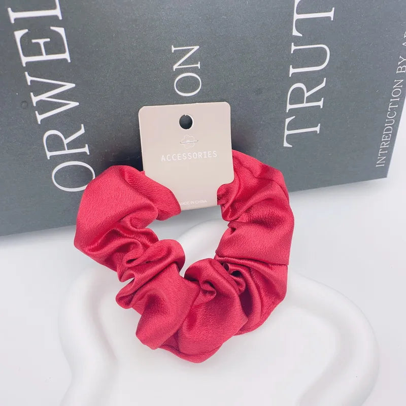 velvet touch silk scrunchies 1 pc