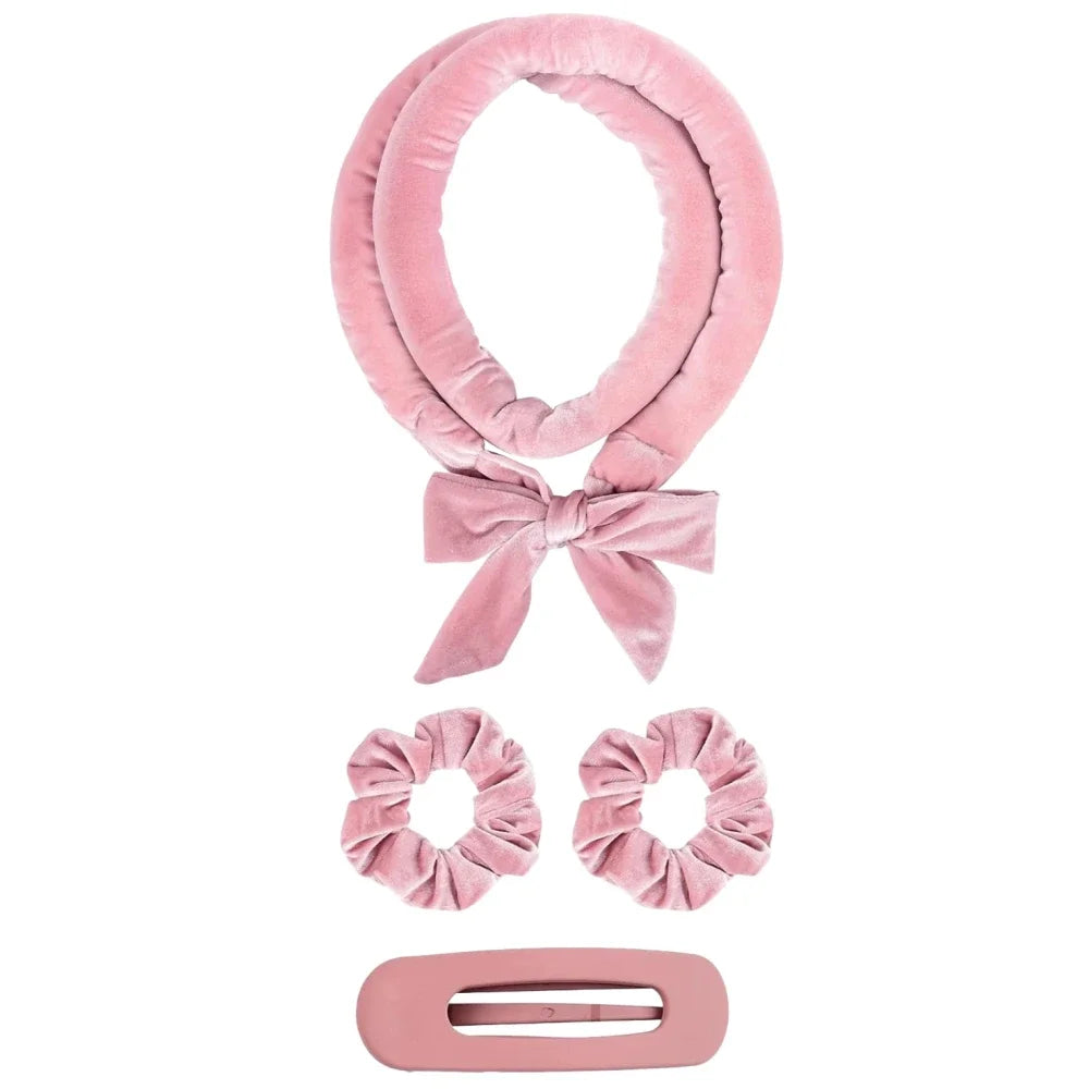 premium Heatless hair curler and bonnet