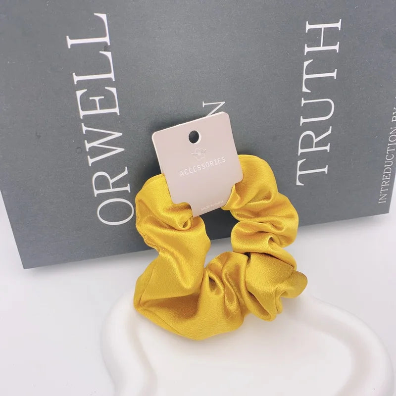 velvet touch silk scrunchies 1 pc