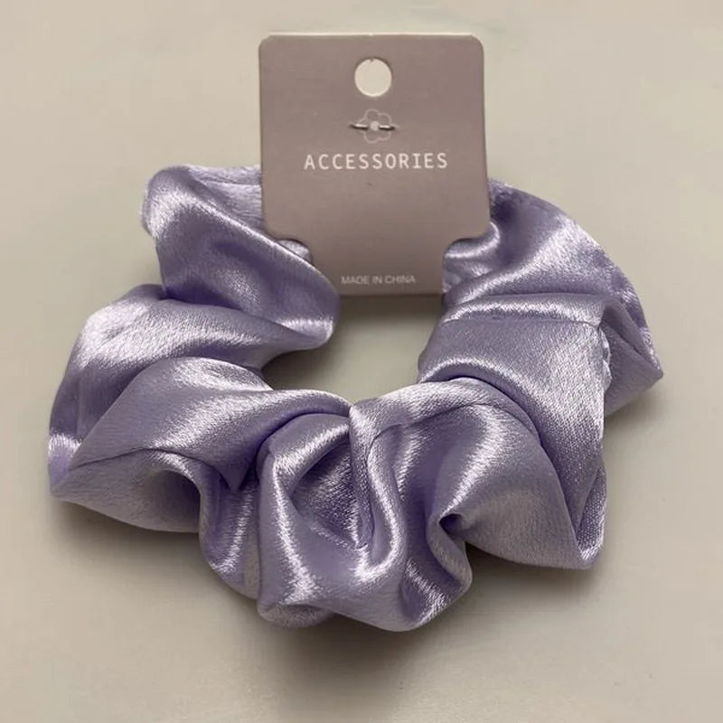 velvet touch silk scrunchies 1 pc