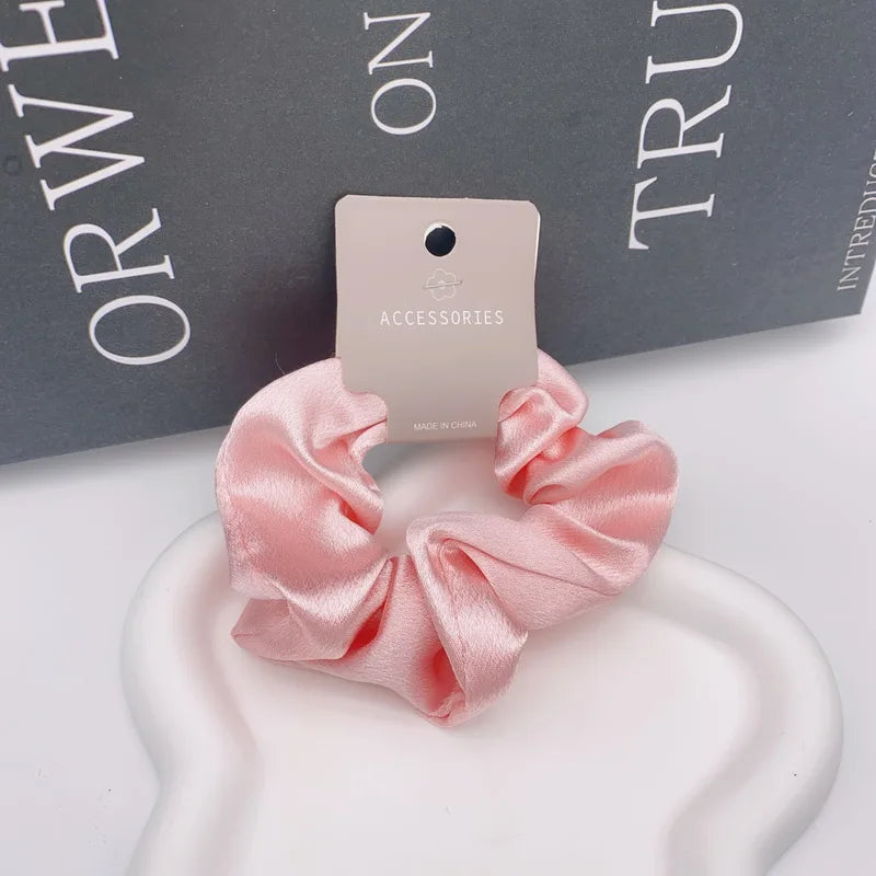 velvet touch silk scrunchies 1 pc