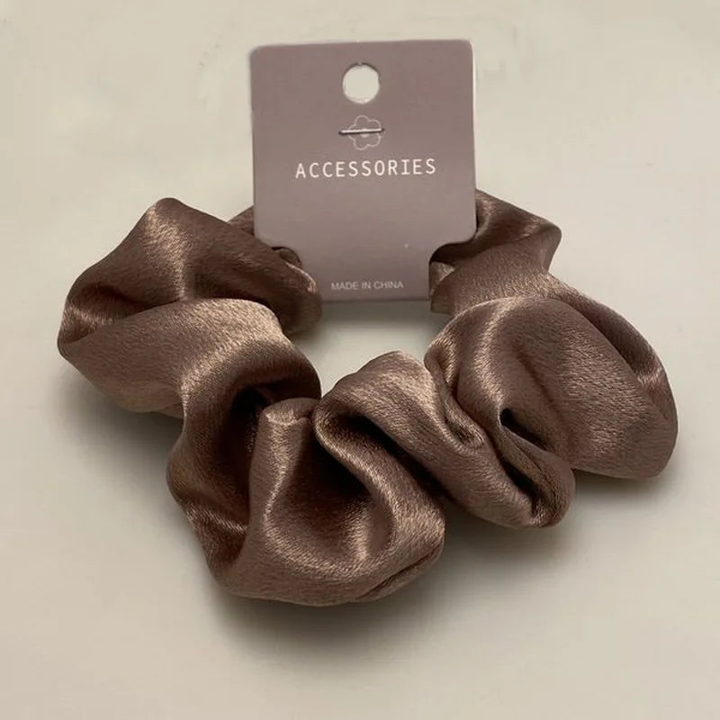 velvet touch silk scrunchies 1 pc